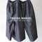 TRAVAIL MANUEL トラバイユマニュアル　C/Lシャンブレークルーパンツ　#インディゴ