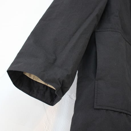 MAGALI マガリ　ヴィンテージフィニッシュコットンパディットコート　#ブラック