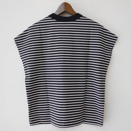 TRAVAIL MANUEL トラバイユマニュアル　ミディボーダーフレンチTシャツ