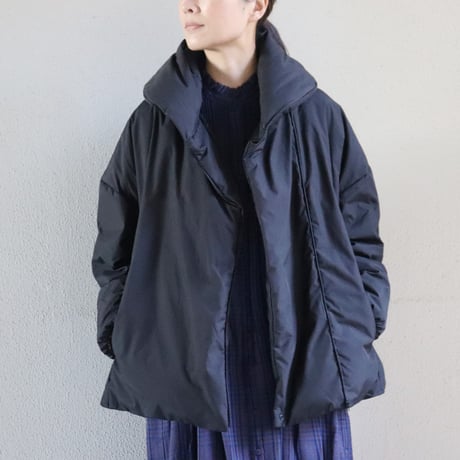 LILOU + LILY リルアンドリリー　SHAWL COLLAR DAWN JAKET　ショールカラーダウンジャケット　【送料無料】