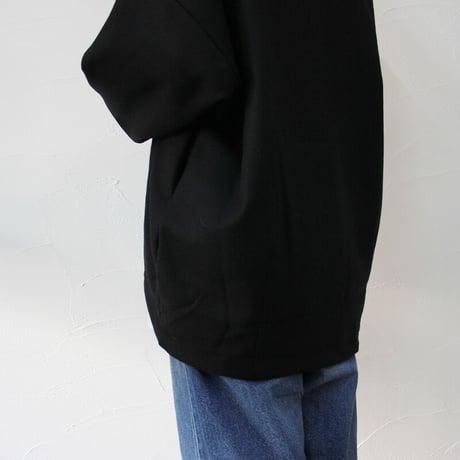 **メーカー在庫最終分再入荷** maomade マオメイド　ウールカシミアストレッチコクーンジャケット　#キャメル、ブラック