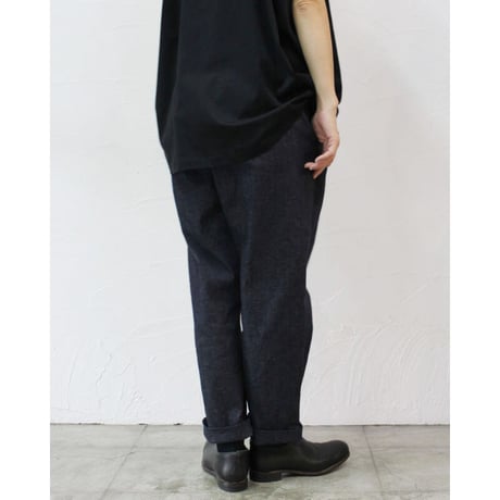 **再入荷** TRAVAIL MANUEL トラバイユマニュアル　10.3ozC/Lストレッチデニムノームパンツ　#LT.INDIGO、INDIGO 【送料無料】