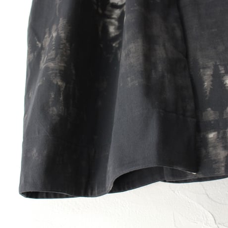 ASEEDONCLOUD アシードンクラウド　Fog forest denim Tea garden gown #black 【送料無料】