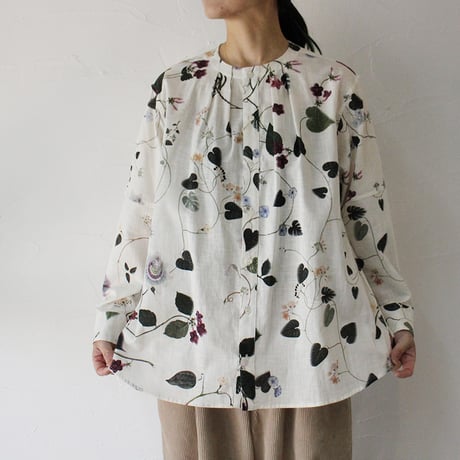 ASEEDONCLOUD アシードンクラウド　Tree worship print Jyunreika shirts #オフホワイト