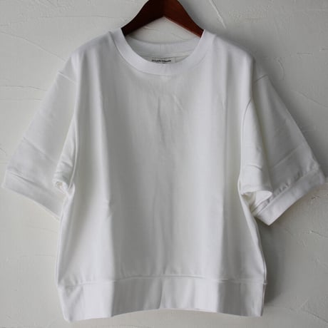 ARTE POVERA アルテポーヴェラ　ミニ裏毛半袖トレーナー　＃ホワイト、ネイビー