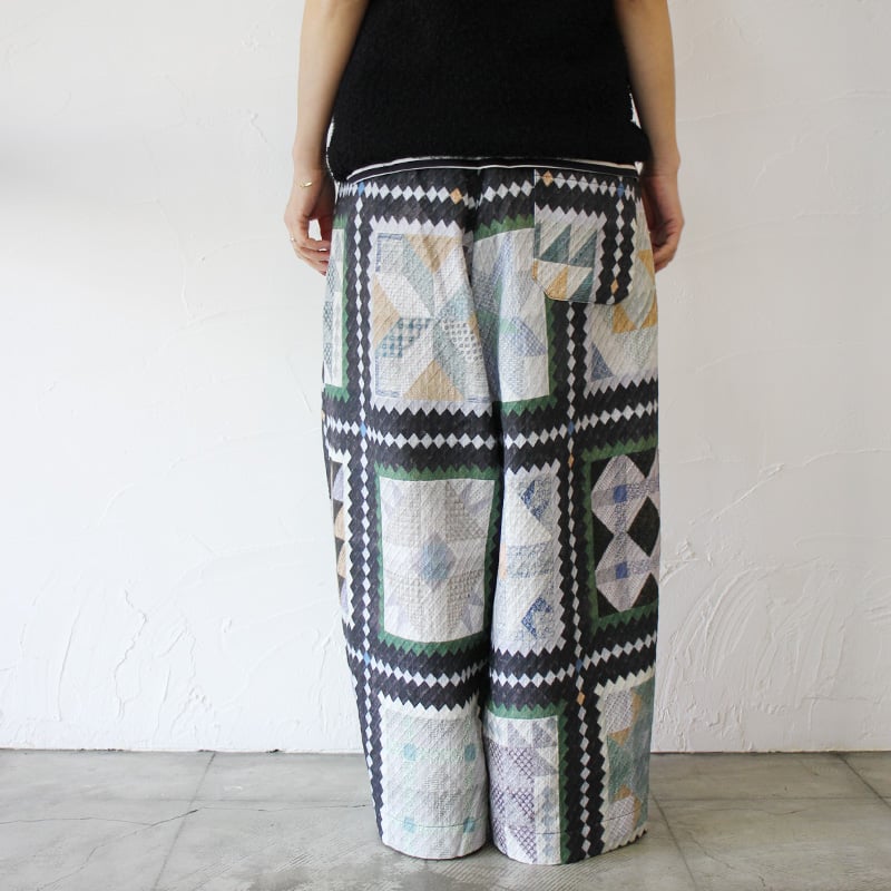 ASEEDONCLOUD アシードンクラウド Mosaic quilt print Jyunr