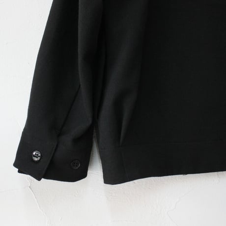 amne アンヌ　DRAPEY cardigan #チャコール、ブラック　【送料無料】