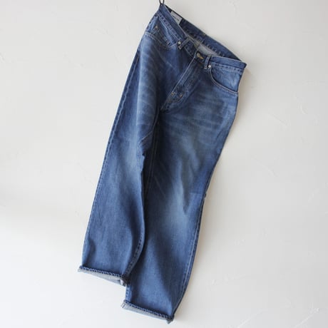 **またまた再入荷** sasanqua by trees サザンカバイツリース Wide Straight Denim ワイドストレートデニム #3years  wash 【送料無料】