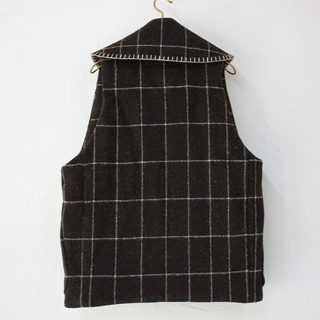 ASEEDONCLOUDアシードンクラウド　nontical chart blancket Lifesaving vest #ブラウン　【送料無料】