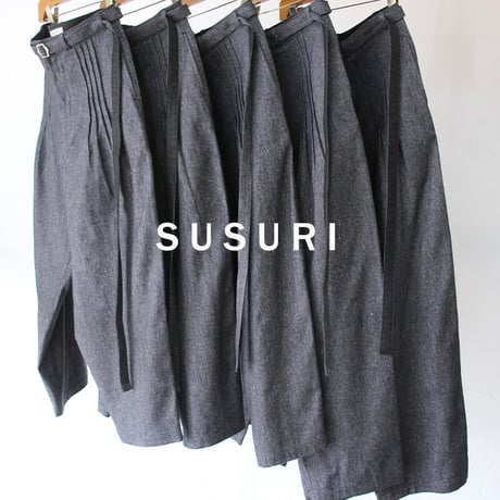 SUSURI ススリ　コネマラパンツ　#prussian blue 【送料無料】