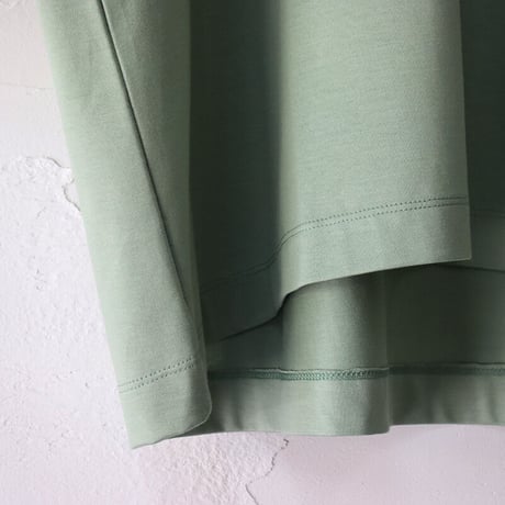 TRAVAIL MANUEL トラバイユマニュアル　コンパクト天竺6分袖Tシャツ