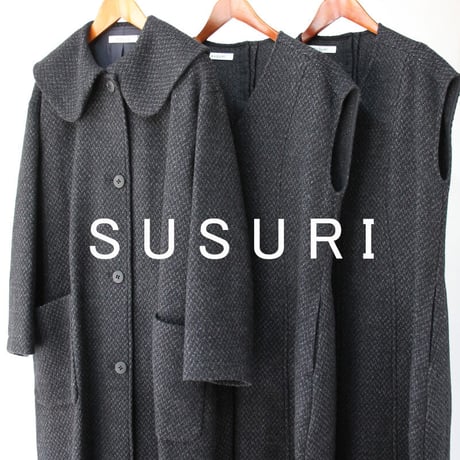 SUSURI ススリ　マルトコート　#black 【送料無料】