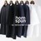**2026秋冬分到着** homspun ホームスパン　30/1天竺6分袖Tシャツ