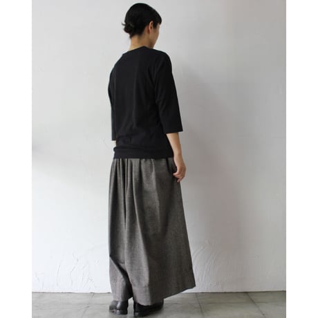 SUSURI ススリ　ピザントパンツ　#smoky brown　【送料無料】