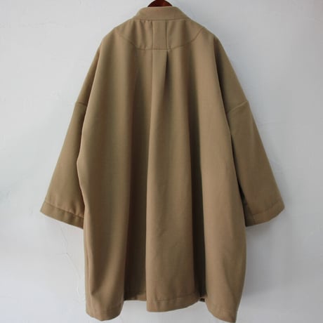 **追加分到着** FUNSET OF ART ファンセットオブアート　別注ウールビーバーTAISHOコート　#キャメル 【送料無料】