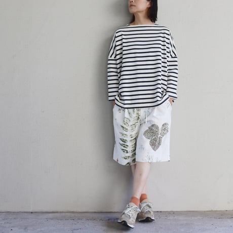 ASEEDONCLOUD アシードンクラウド plant memories print shokuonshitsu short trousers