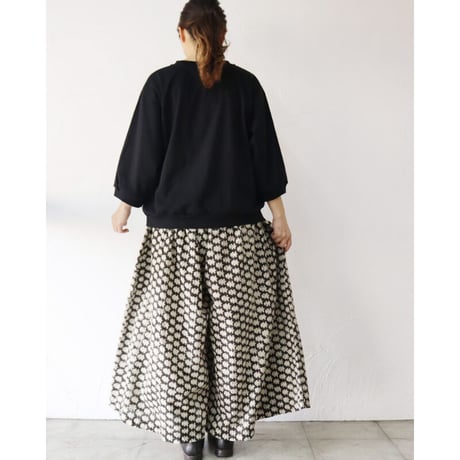 ARTE POVERA アルテポーヴェラ　コンパクトスムース8分袖クループルオーバー　【送料無料】