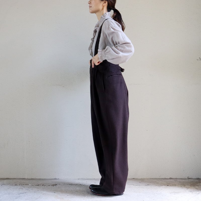 SUSURI ススリ ピザントパンツ 2020AW キュロットパンツ 4万 susuri ススリ ポーン キュロット タック パンツ ガウチョ