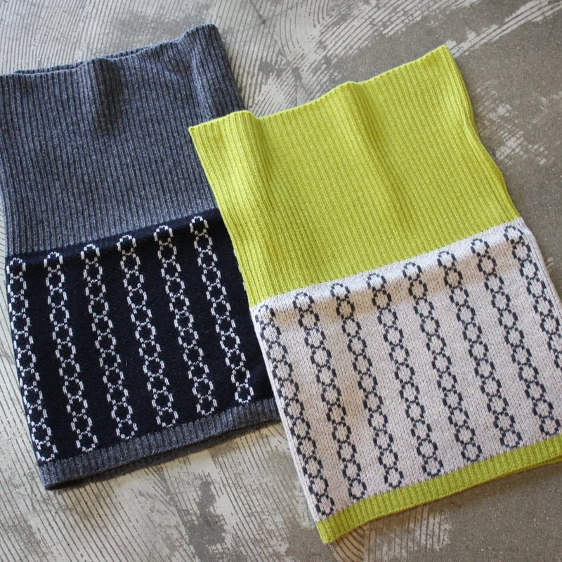 【新品】atelier naruse アトリエナルセ　ニットカウル　マフラー 再入荷** atelier naruse アトリエナルセ ウールニットカウル wool ～