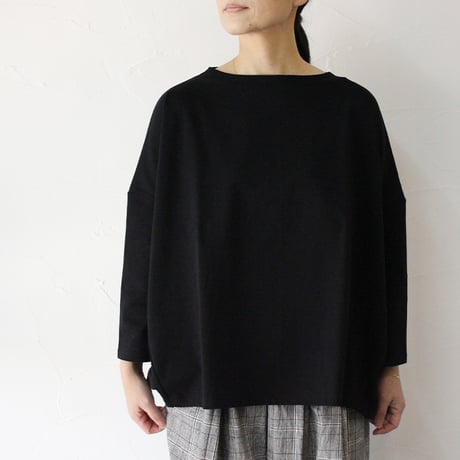 **またまたまた再入荷**LinenYa リネンヤ　デラヴェ長袖Tシャツ　#ブラック、ブルー　【送料無料】