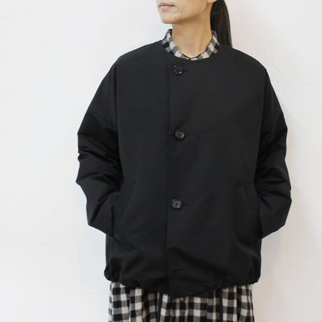 TRAVAIL MANUEL トラバイユマニュアル　コーデュラ60/40クロスボタンブルゾン　#ブラック、オリーブ　【送料無料】