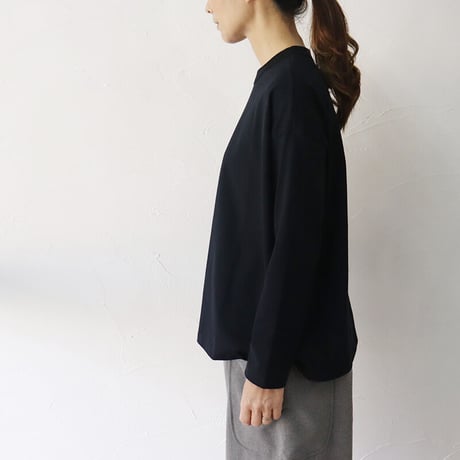 TRAVAIL MANUEL トラバイユマニュアル　クラシック天竺長袖バインダーTシャツ