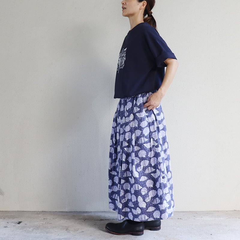LILOU+LILY Hedgehog Tuck Skirt ハリネズミタックスカート #グ
