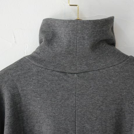 **再入荷** LinenYa リネンヤ　ヤク混ハイネックプルオーバー　#チャコール、グレー、オートミール