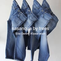 sasanqua by trees サザンカバイツリーズ　Ellie Denim エリーデニム　#3years wash