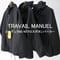 **2026春夏分到着** TRAVAIL MANUEL トラバイユマニュアル　コーデュラ60/40クロスボタンパーカー【送料無料】