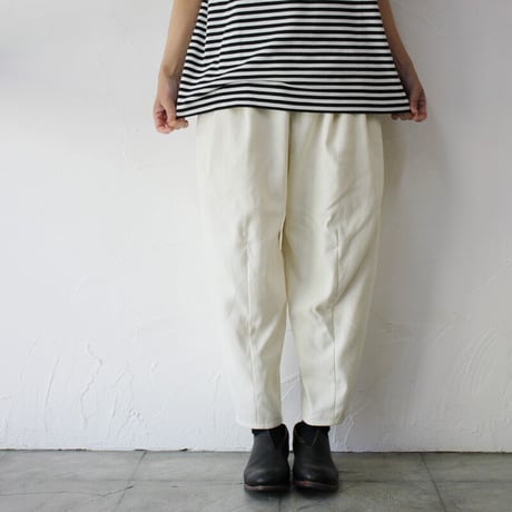ASEEDONCLOUD アシードンクラウド　Sakurashi oxford Trousers #Off white　【送料無料】