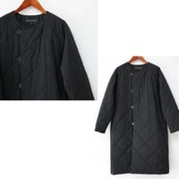 TRAVAIL MANUEL トラバイユマニュアル　中綿キルティングラグランコート　#ブラック、グレー、オリーブ　【送料無料】
