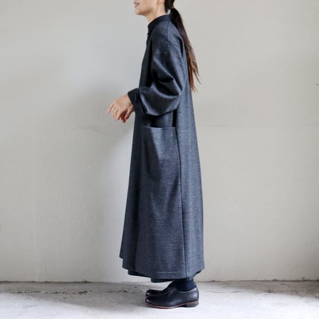 atelier naruse アトリエナルセ　wool jersey one-piece　ウールジャージーワンピース　【送料無料】