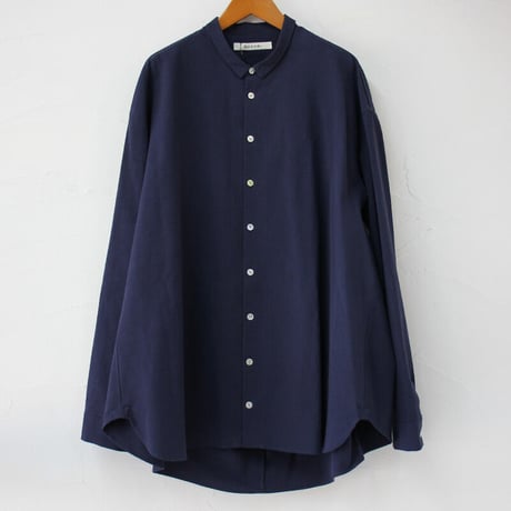 SUSURI ススリ　ヘムレンシャツ　#predawn blue　【送料無料】