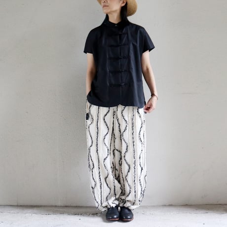 ASEEDONCLOUD アシードンクラウド　Festival cloth Kafusho trousers ＃off white　【送料無料】