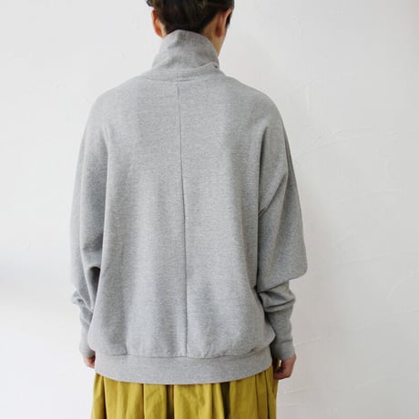 **再入荷** Linenya　リネンヤ　ミリタリー復刻フライスハイネックプルオーバー　#グレー、ネイビー　【送料無料】