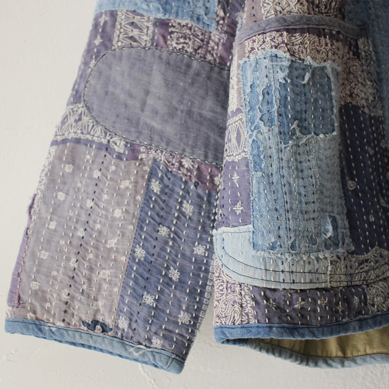 FUNSET OF ART パッチワーク & Vintage加工 ジャケット