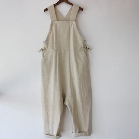 atelier naruse アトリエナルセ cotton wool overalls-pants コットンウールオーバーオール