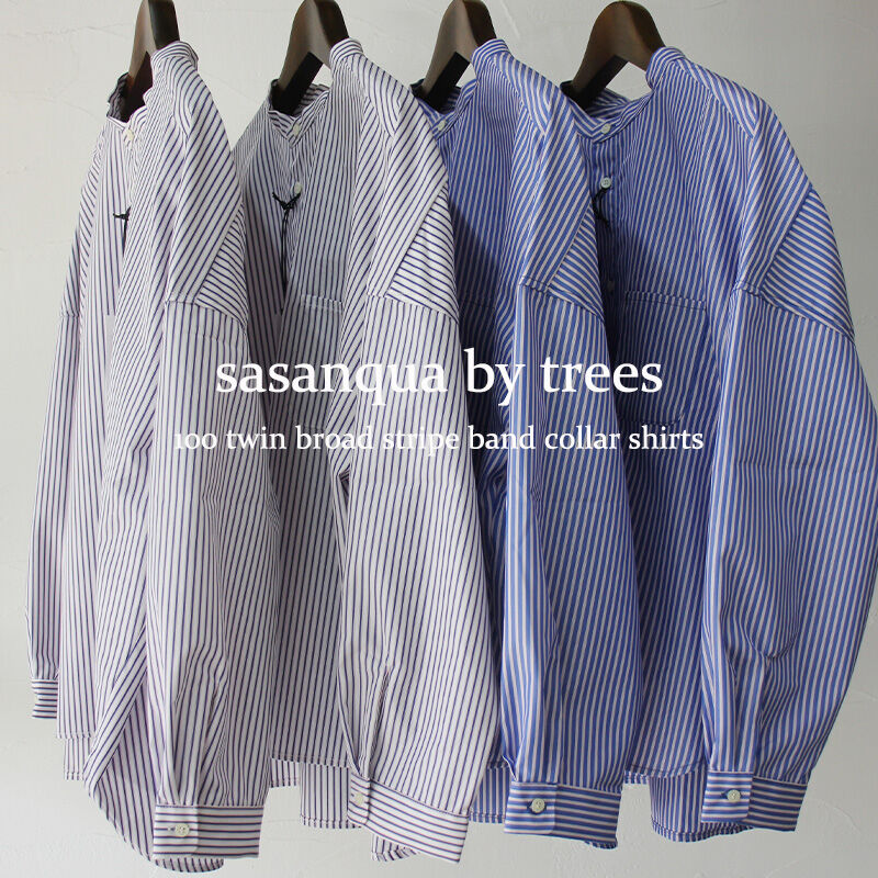 sasanqua by trees サザンカバイツリース ブロードストライプ sasanqua by trees サザンカバイツリース ブロードストライプ