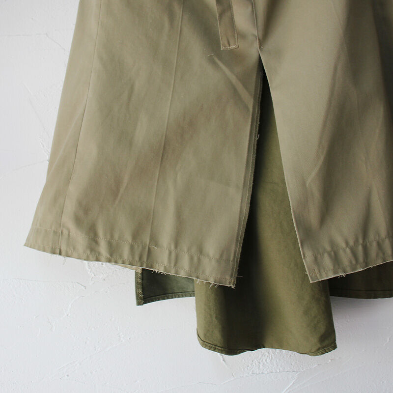 ARTE POVERA 再構築　ミリタリースカート　ロング ARTE POVERA 再構築 ミリタリースカート ロング