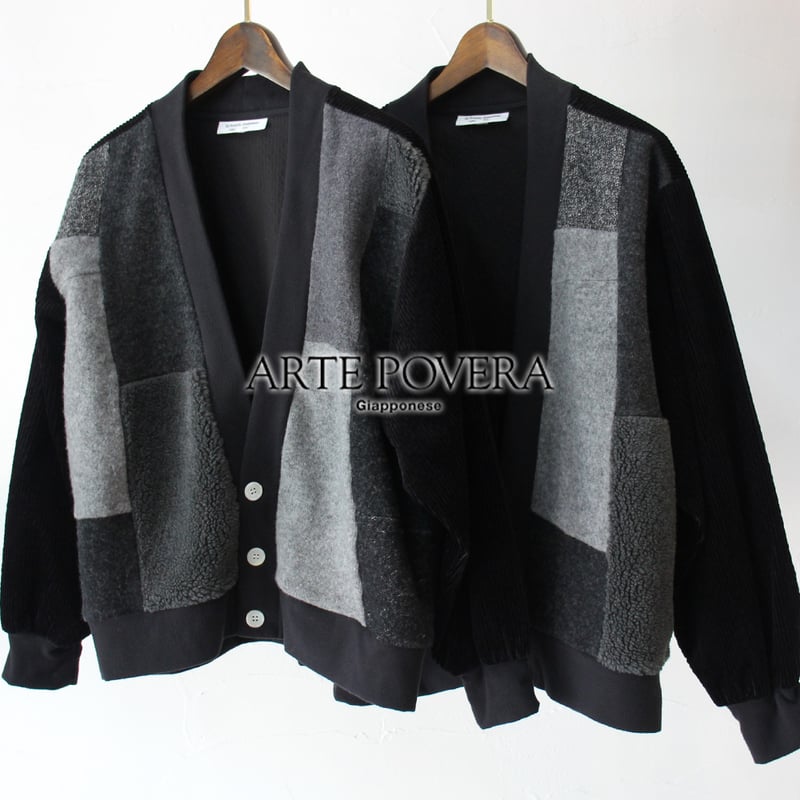 ARTE POVERA アルテポーヴェラ ウールMIXパッチワーク ARTE POVERA アルテポーヴェラ ウールMIXパッチワーク