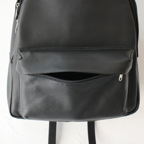 atelier naruse アトリエナルセ　レザーバックパック　 leather backpack　#ブラック　【送料無料】