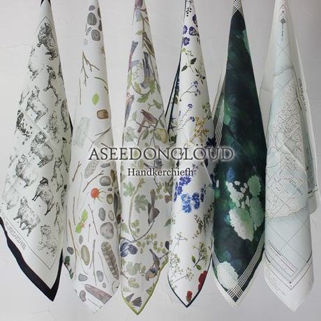 **再入荷** ASEEDONCLOUD アシードンクラウド　Handkerchiefh　ハンカチ