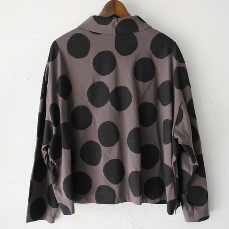 atelier naruse アトリエナルセ　コットンカットソーブラウス　cotton cut&sewn blouse～mizutama～