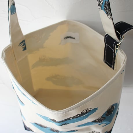**再生産分到着** TEMBEA テンベア　BRANCH TOTE SMALL PRINT　#RAKKO　【送料無料】