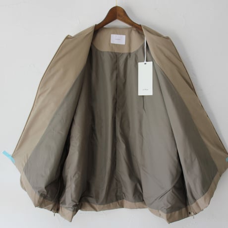 miffew ミフュー no coller over down jacket ノーカラーオーバーダウンジャケット　#black , beige , ecru