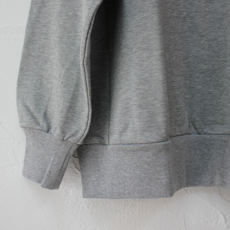 homspun ホームスパン コンパクトリッチ裏毛スウェット #TOP