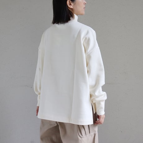 **またまた再入荷** TRAVAIL MANUEL トラバイユマニュアル　起毛裏毛ハイネックプルオーバー　【送料無料】