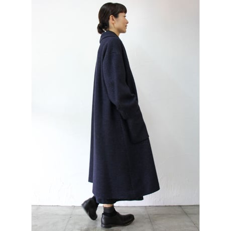 **最終在庫分再入荷** SUSURI ススリ　ドナーコート　♯navy 【送料無料】