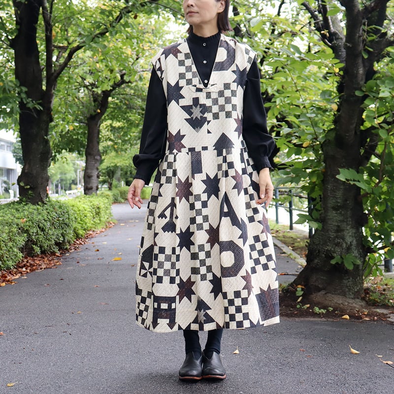 ASEEDONCLOUD アシードンクラウド Map quilt print Study un